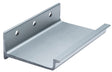 M-D 55401 Foot-Operated Hands-Free Door Pull, 5 in W, 3.4 in D, 1-1/2 in H, Aluminum, Satin Nickel