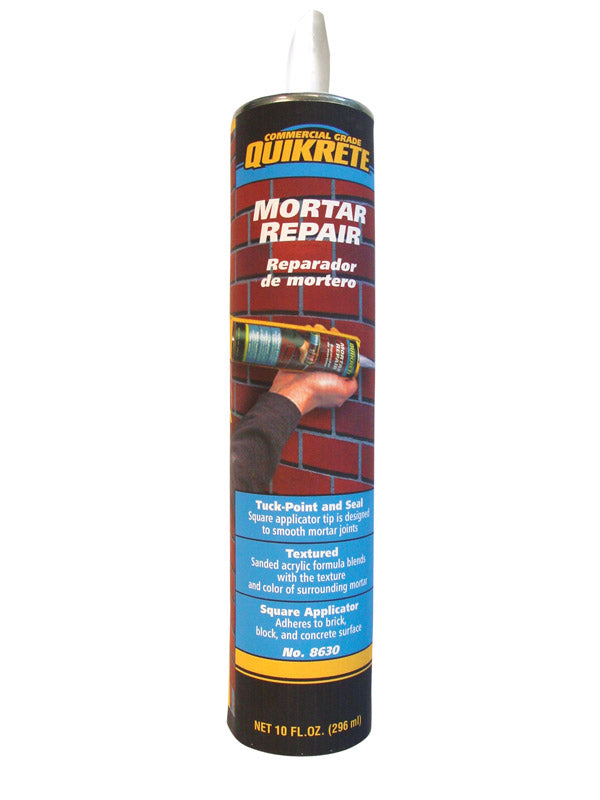 Quikrete Gray Acrylic Concrete and Masonry Caulk Sealant 10.1 oz