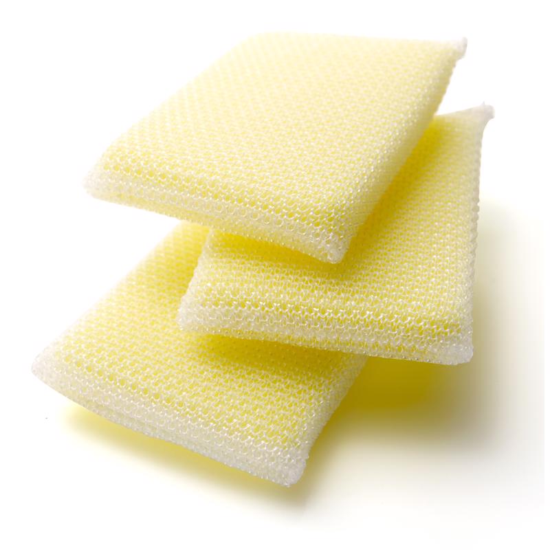 Scotch-Brite Medium Duty Cleaning Pad For All Purpose 4.3 in. L 3 pk, Pack of 8
