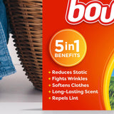 Bounce Outdoor Fresh Scent Wrinkle and Static Remover Sheets 80 sheet 80 pk