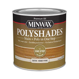 Minwax PolyShades Semi-Transparent Satin Honey Pine Oil-Based Stain/Polyurethane Finish 1/2 pt