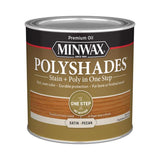 Minwax PolyShades Semi-Transparent Satin Pecan Oil-Based Stain/Polyurethane Finish 1/2 pt