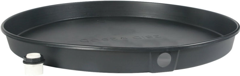 Camco USA 11400 Recyclable Drain Pan, Plastic, For: Electric Water Heaters, 26 in ID x 2-1/2 in D