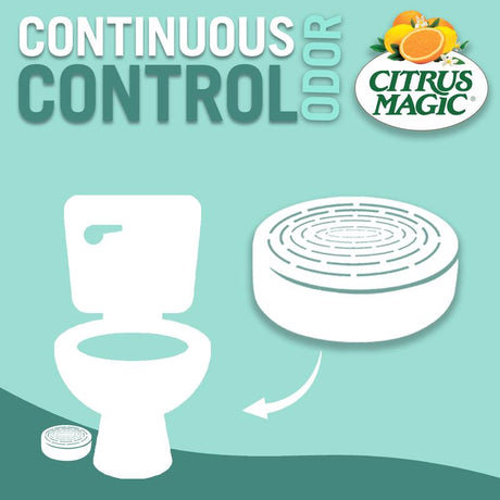 Citrus Magic Pure Linen Scent Air Freshener 8 oz Solid, Pack of 6