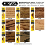 Minwax Wood Finish Stain Marker Semi-Transparent Ebony Oil-Based Stain Marker 1/3 oz