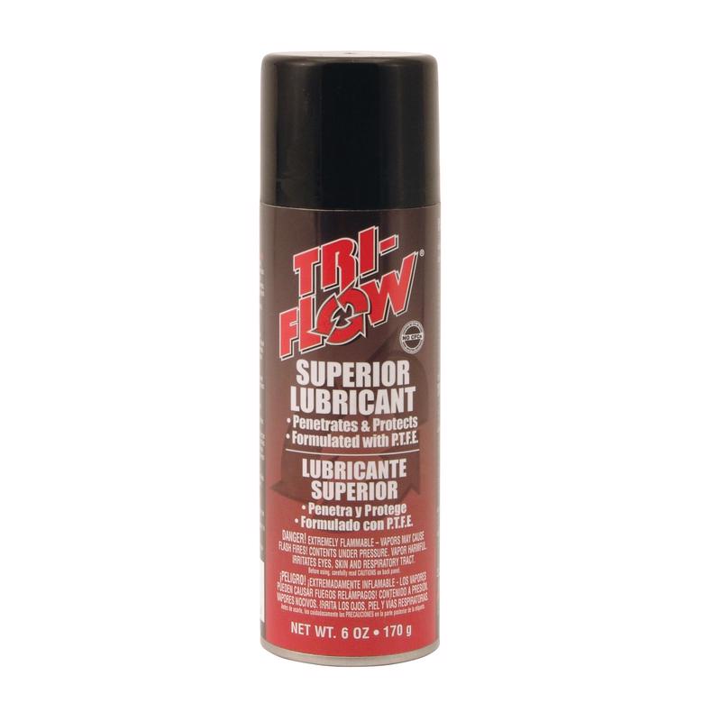 Tri-Flow Superior General Purpose Lubricant Spray 6 oz, Pack of 6