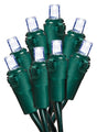 Hometown Holidays U15E302B Light Set, Christmas, 120 V, 4.8 W, 70-Lamp, LED, Cool White, 25000 hr Average Life