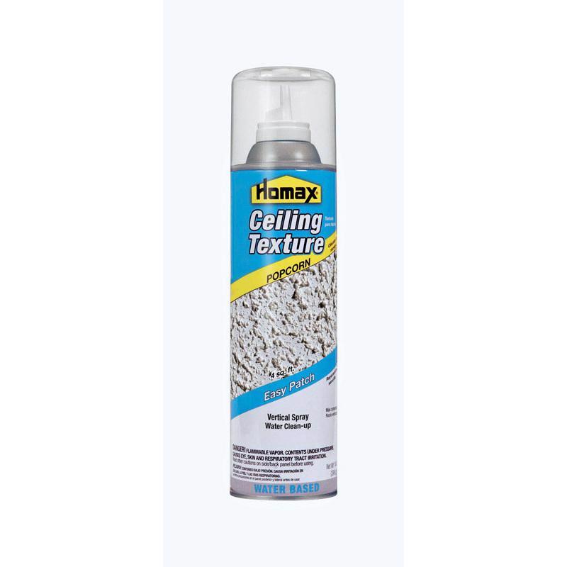 Homax Easy Patch White Water-Based Popcorn Ceiling Spray Texture 14 oz, Pack of 6