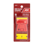 Ace 0.19 in. W Plastic Double Edge Scraper, Pack of 10