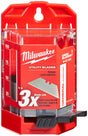 Milwaukee 48-22-1950 Utility Blade, 2-3/8 in L, Carbide Steel, 2-Point, 50/PK