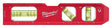 Milwaukee 48-22-5107 Compact Billet Torpedo Level, 7 in L, 3-Vial, Magnetic, Aluminum, Red