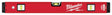 Milwaukee REDSTICK Series MLBX24 Box Level, 24 in L, 3-Vial, Non-Magnetic, Aluminum, Red
