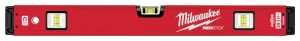 Milwaukee REDSTICK Series MLBXM24 Magnetic Box Level, 24 in L, 3-Vial, 1-Hang Hole, Magnetic, Aluminum, Red