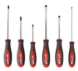 Milwaukee 48-22-2706 Screwdriver Kit, 6-Piece, Specifications: Phillips and Slotted Tip, 5/16 in Tip Size