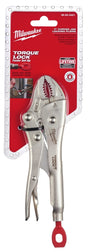 Milwaukee Torque Lock 48-22-3421 Locking Plier, 7 in OAL, 1-1/2 in Jaw Opening, Ergonomic Handle, 29/64 in W Jaw