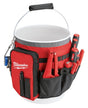 Milwaukee 48-22-8175 Bucket Organizer Wrap, 2.17 in W, 10.04 in D, 13.39 in H, 34-Pocket, Nylon, Red