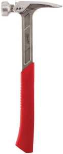 Milwaukee 48-22-9023 Hammer, 22 oz Head, Framing, Straight Head, Steel Head, 15 in OAL