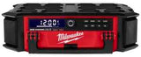 Milwaukee M18 PACKOUT 2950-20 Jobsite Charger Radio, Tool Only, 18 V, 5 Ah, 18-Channel, Bluetooth 4.2