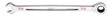 Milwaukee 45-96-9209 Ratcheting Combination Wrench, SAE, 9/32 in Head, 5.57 in L, 12-Point, Steel, Chrome