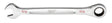 Milwaukee 45-96-9230 Ratcheting Combination Wrench, SAE, 15/16 in Head, 12.6 in L, 12-Point, Steel, Chrome