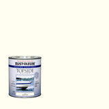 Rust-Oleum Marine Coatings Outdoor Oyster White Marine Topside Paint 1 qt, Pack of 2