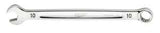 Milwaukee 45-96-9510 Combination Wrench, Metric, 10 mm Head, 6.22 in L, 12-Point, Steel, Chrome
