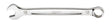 Milwaukee 45-96-9518 Combination Wrench, Metric, 18 mm Head, 9-1/4 in L, 12-Point, Steel, Chrome