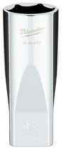 Milwaukee 45-34-9133 Socket, 15/16 in Socket, Deep Socket, 1-1/4 in OAL, 1/2 in Drive, 6 -Point, Chrome Vanadium Steel