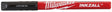Milwaukee INKZALL Series 48-22-3160 Pen, Black, 5.1 in L, Plastic Barrel, Red Barrel