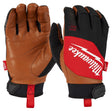 Milwaukee 48-73-0022 Breathable Lightweight Performance Gloves, Men's, L, 10.4 in L, Hook and Loop Cuff, Polyester Back