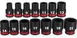 SOCKET ST 6POINT MET STD 3/8IN