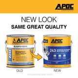APOC Gloss White Acrylic Roof Coating 1 gal, Pack of 4