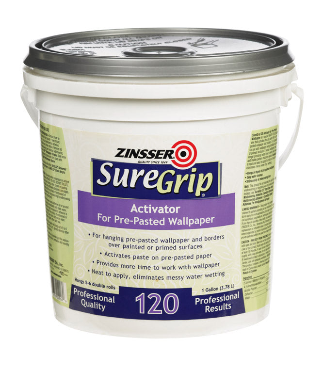 Zinsser SureGrip 120 High Strength Clear Activator 1 gal