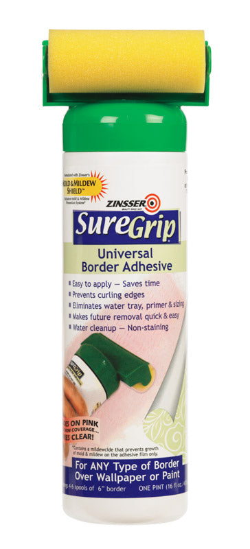 Zinsser SureGrip High Strength Glue Clear Adhesive 1 pt