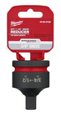 Milwaukee SHOCKWAVE Impact Duty Series 49-66-6728 Socket Reducer, 3/4 in Drive, 1/2 in Output Drive, 2.2 in L