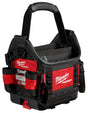 Milwaukee PACKOUT 48-22-8311 Structured Tote, 9-3/4 in W, 15 in D, 19 in H, 35-Pocket, Polyester, Red