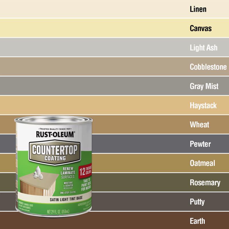 Rust-Oleum 246068 Countertop Paint, Liquid, Solvent-Like, 824 mL, Pack of 2