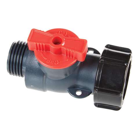 Ace Plastic Threaded Male Hose Shut-off Valve