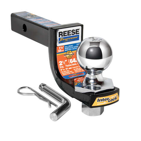 Reese Towpower 350 lb. cap. Trailer Hitch Starter Ball Mount Kit