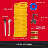 Craftsman 1/4 in. Air Compressor Accessory Kit 20 pc