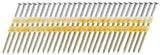 Senco KD27APBSN Series Collated Nail, Plastic Strip Collation, 3 in L, Steel, Bright Basic