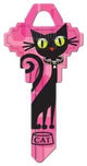 Hy-Ko 16010SC1-22 Key Blank, Cat, Brass, For: Schlage SC1 Keyways, SC1 Key Number, Pack of 10