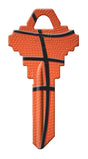 SC1-27 KEYBLANK BASKETBALL, Pack of 10