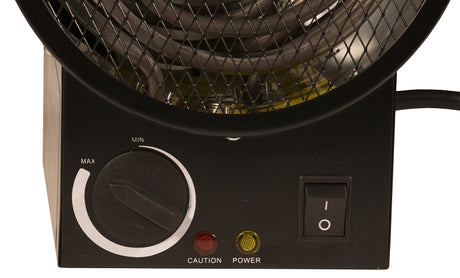 Dura Heat EUH4000 Air Heater, 20 A, 240 V, 3750 W, 12,800 Btu Heating, Yellow