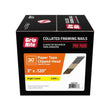 Grip-Rite 3 in. L X 12 Ga. Angled Strip Bright Framing Nails 30 deg 2000 pk