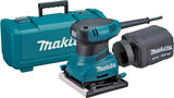 Makita BO4556K Finishing Sander, (1) 4-1/2 x 5-1/2 in, 60 Grit Abrasive Paper Includes