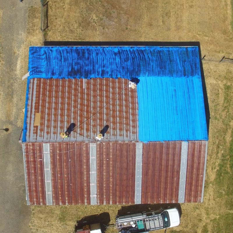 AMES Blue Max Liquid Rubber Blue Waterproof Coating 1 gal, Pack of 4