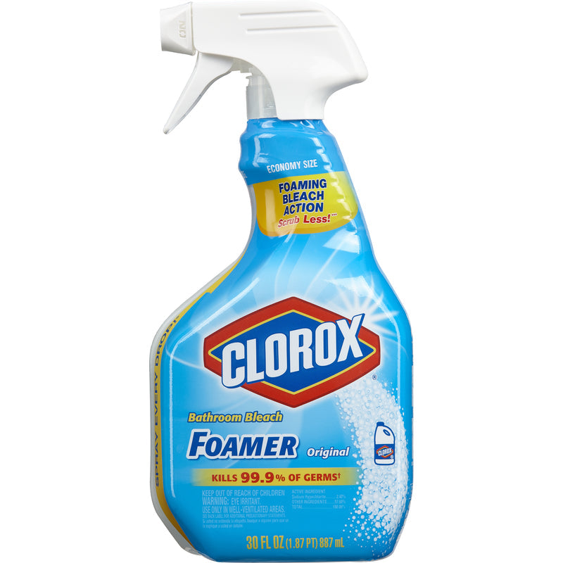 Clorox Original Scent Bathroom Cleaner 30 oz Liquid, Pack of 9