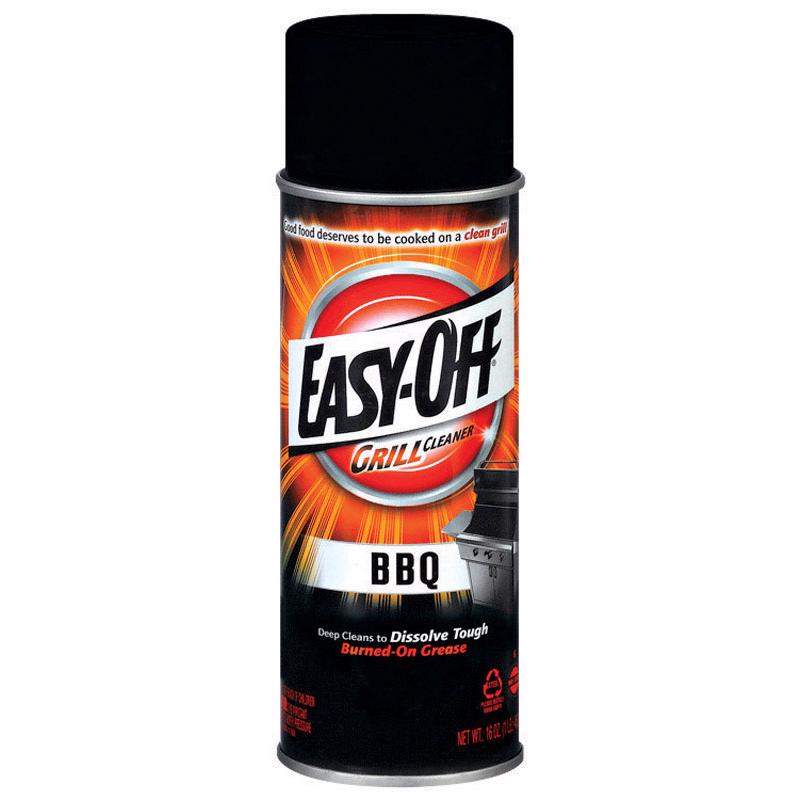 Easy-Off No Scent BBQ Grill Cleaner 14.5 oz Spray, Pack of 6