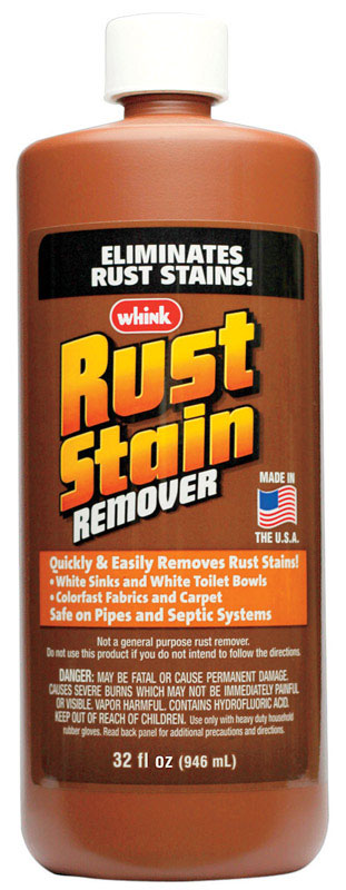 Whink No Scent Rust Stain Remover 32 oz Liquid, Pack of 6